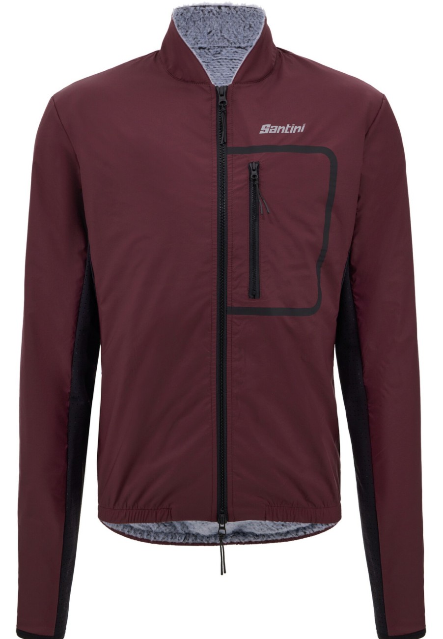 Windjacken | Santini Santini Alpha Trail Windjacke Herren Rot