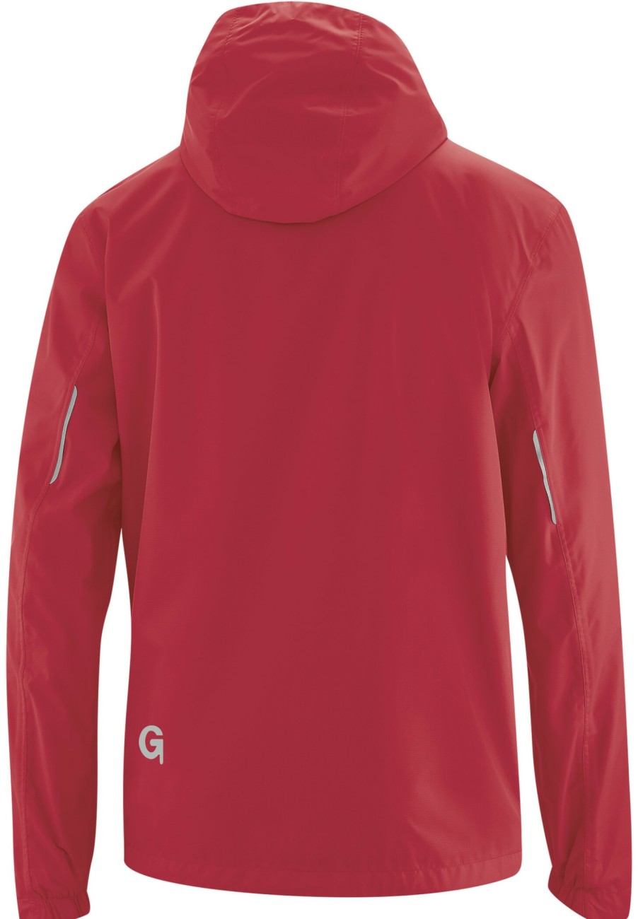 Rennradjacken | Gonso Gonso Save Light Regenjacke Herren Rot