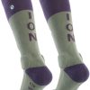 Socken | ION Ion Shin Pads Schienbeinschoner-Socken Oliv/Lila