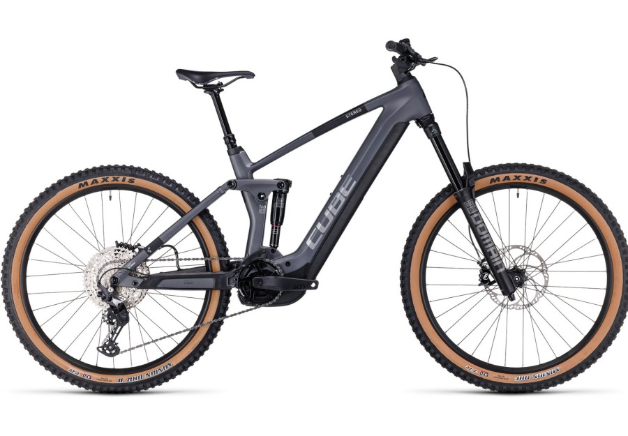 E-Mountainbikes | Cube Cube Stereo Hybrid 160 Hpc Race 625 Grau