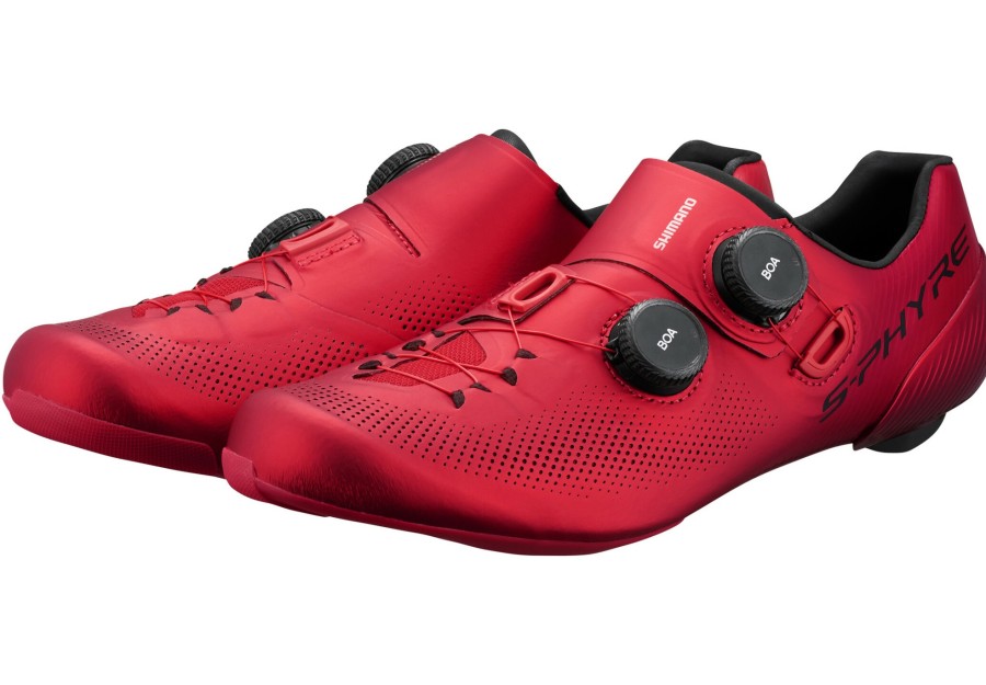 Rennradschuhe | Shimano Shimano Sh-Rc903 S-Phyre Fahrradschuhe Rot