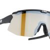 Triathlon Zubehor | Bliz Bliz Breeze Padel Edition Sonnenbrille Schwarz/Silber