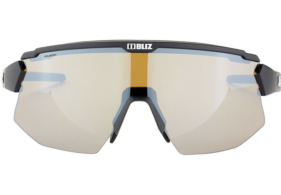 Triathlon Zubehor | Bliz Bliz Breeze Padel Edition Sonnenbrille Schwarz/Silber