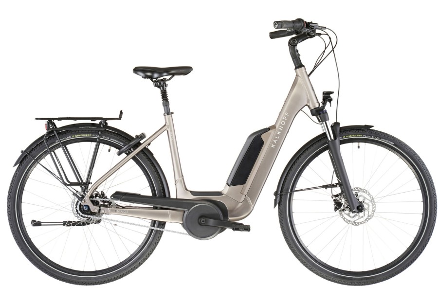 E-Bikes City | Kalkhoff Kalkhoff Image 1.B Move Comfort 400Wh Mit Rucktrittsbremse Grau