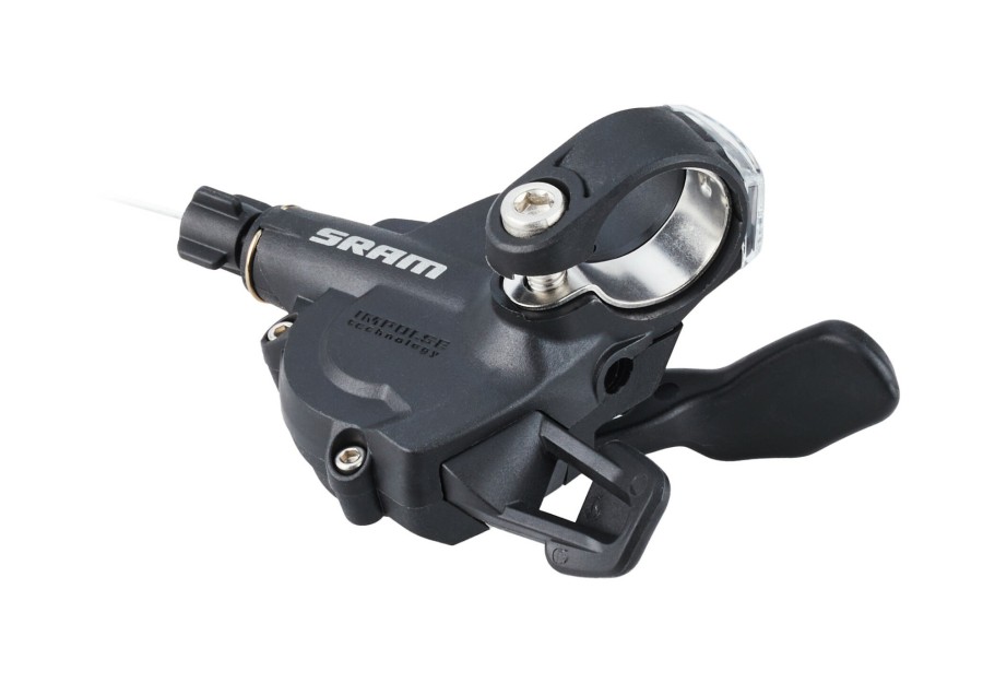 Schaltung | SRAM Sram X4 Trigger Schalthebel Vorne 3-Fach Schwarz