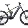 E-Mountainbikes | Cube Cube Stereo Hybrid 160 Hpc Tm 750 Grau/Oliv