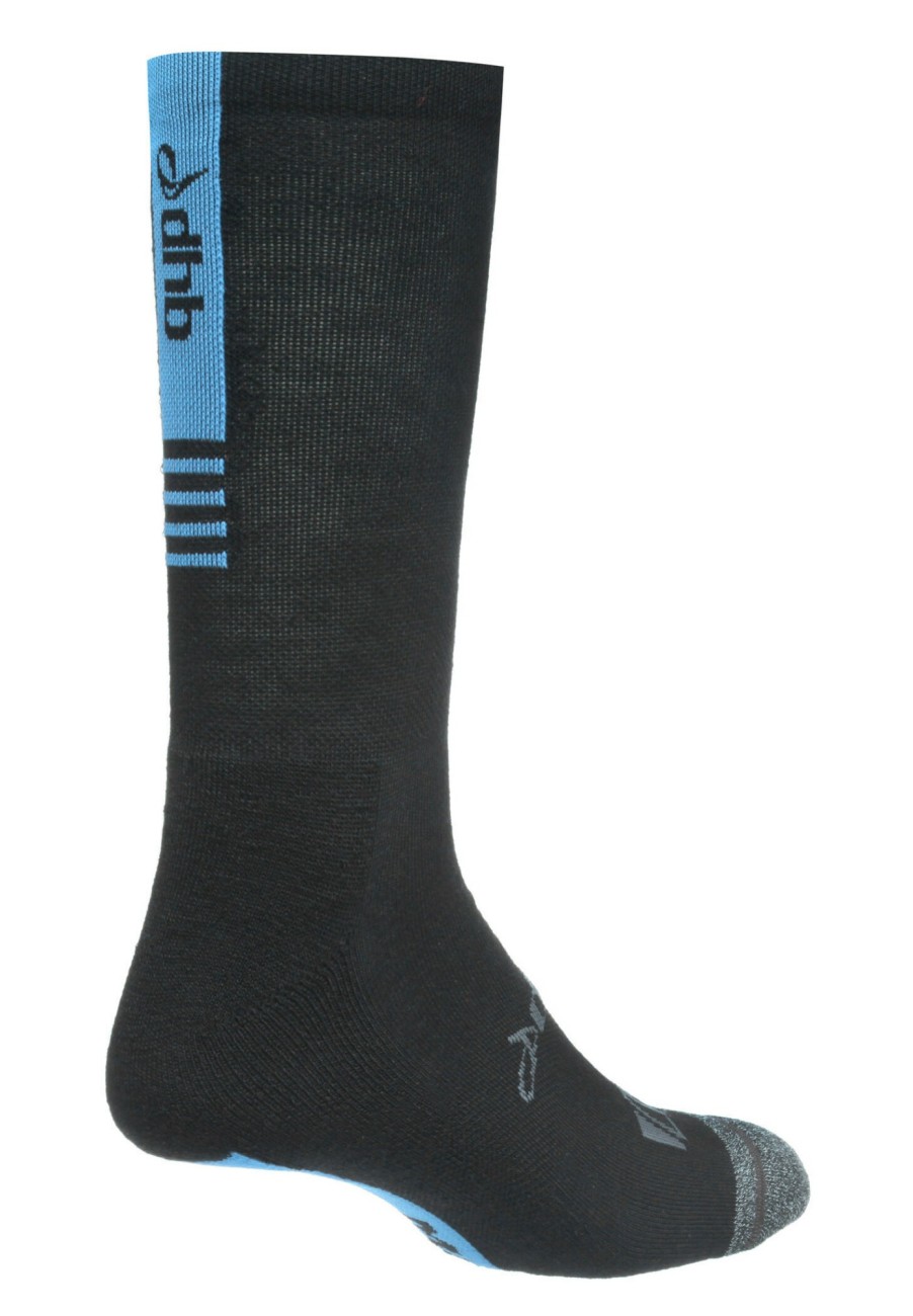 Socken | dhb Dhb Aeron Winter Weight Merino Socken Schwarz/Blau