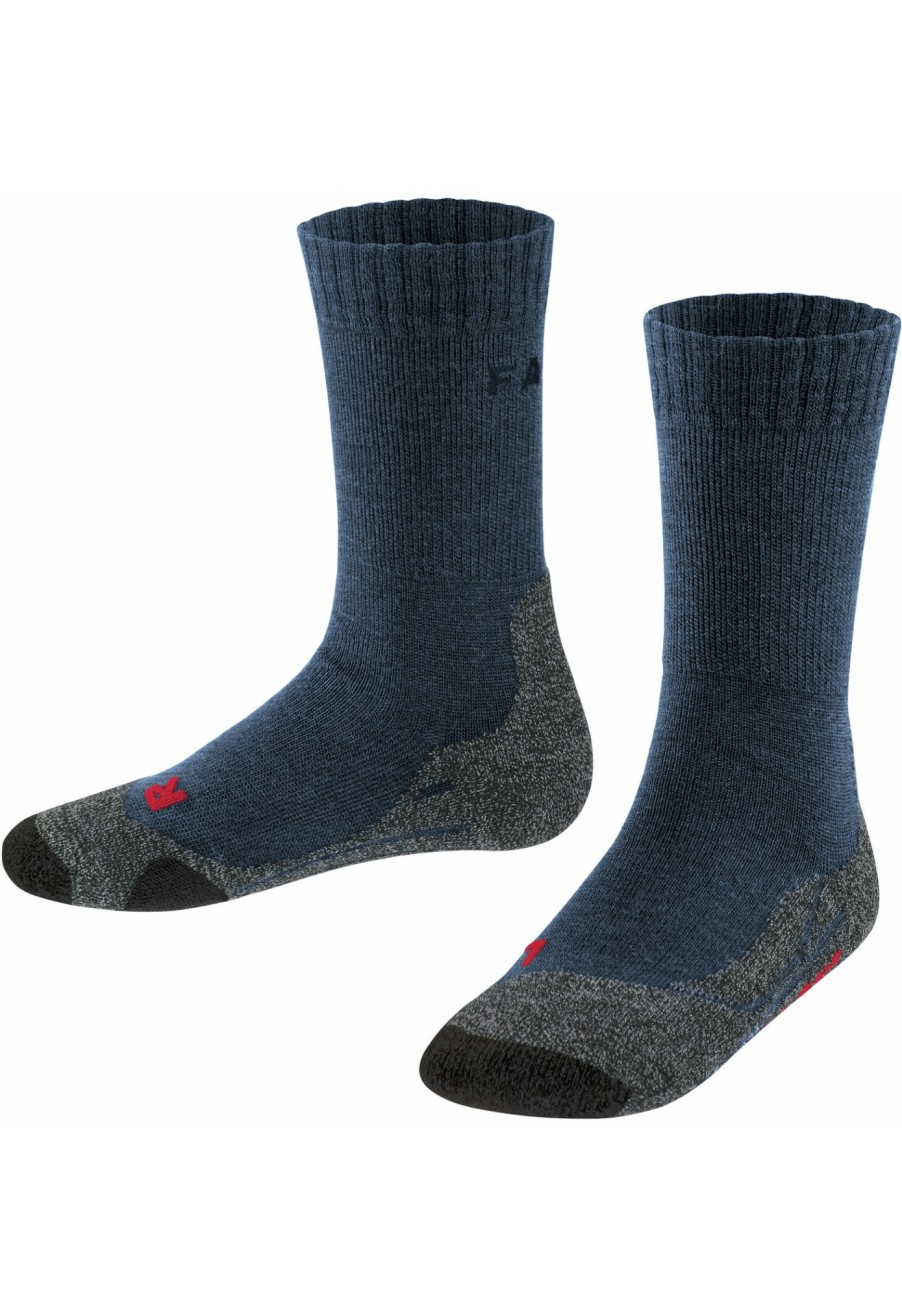 Socken | Falke Falke Tk2 Trekking Socken Kinder Blau