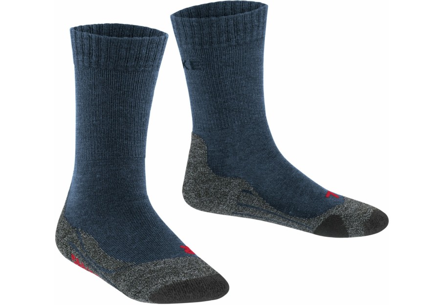 Socken | Falke Falke Tk2 Trekking Socken Kinder Blau