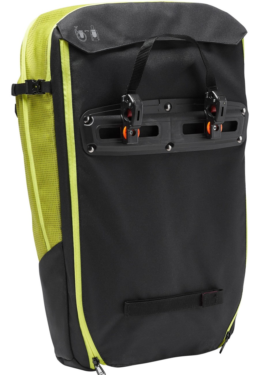 Rucksacke & Taschen | VAUDE Vaude Cycle 28 Ii Luminum Gepacktragertasche Grun/Schwarz