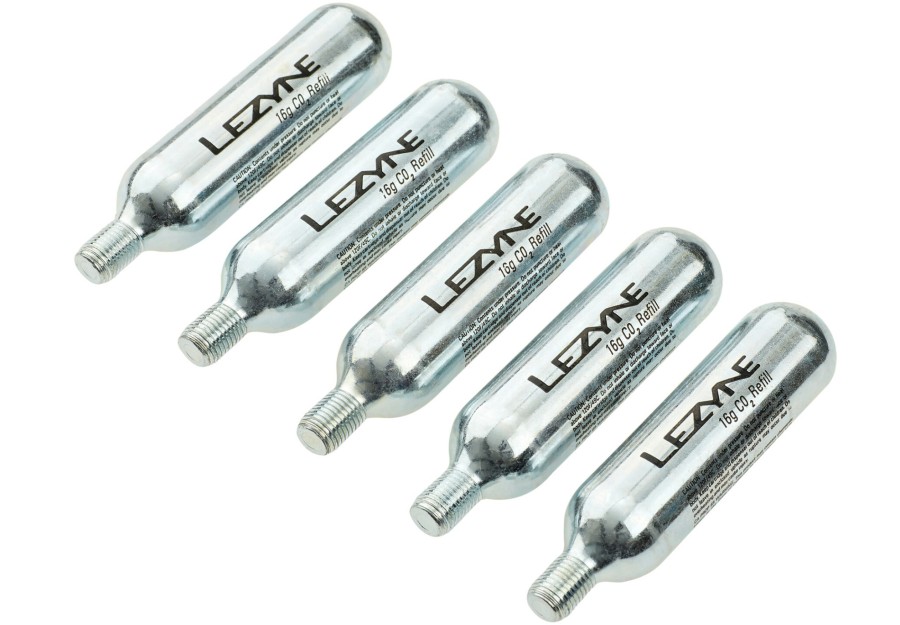 Pumpen | Lezyne Lezyne Co2 Kartusche 16G 5 Stuck Silber