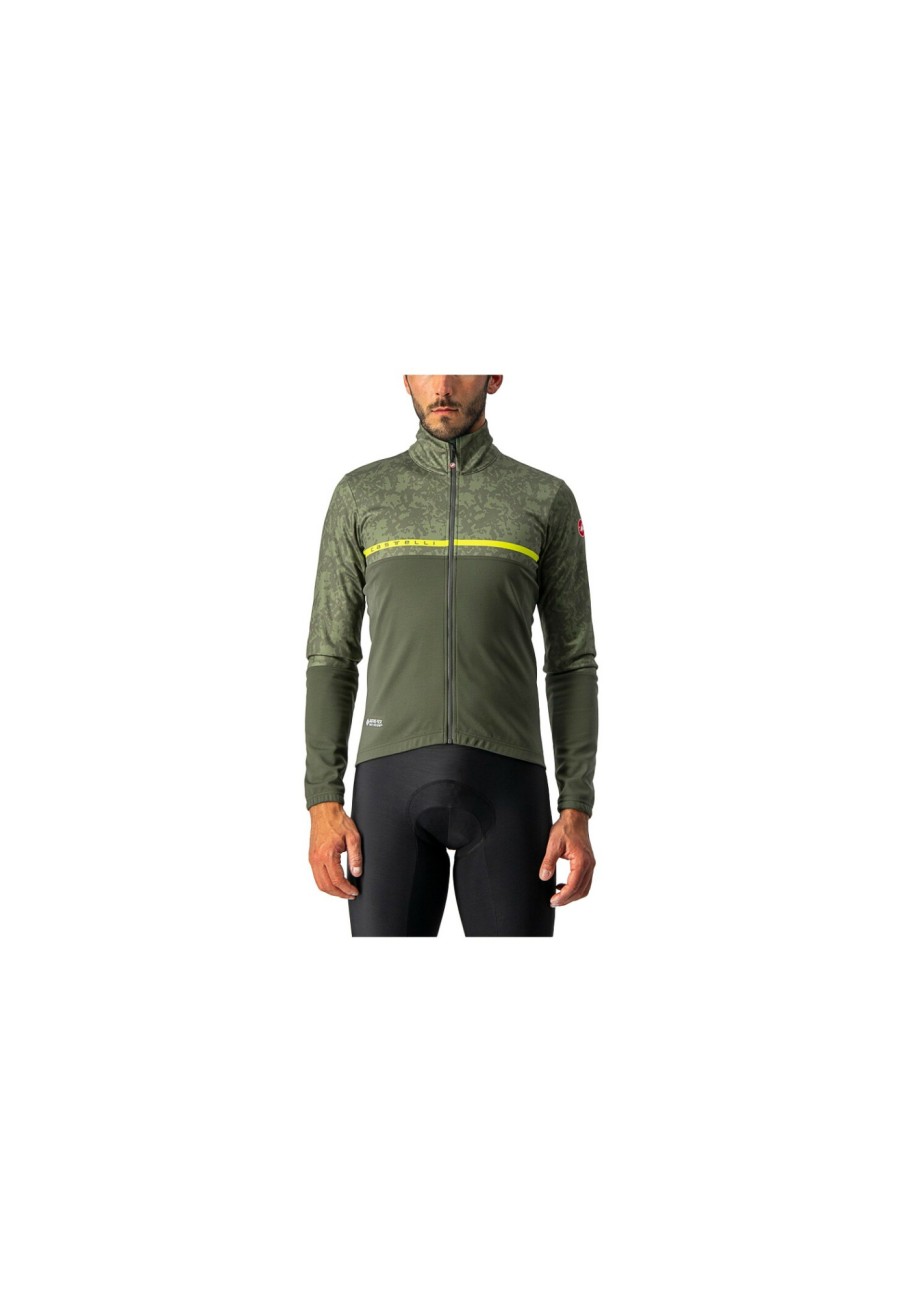 Windjacken | Castelli Castelli Finestre Jacke Herren Oliv