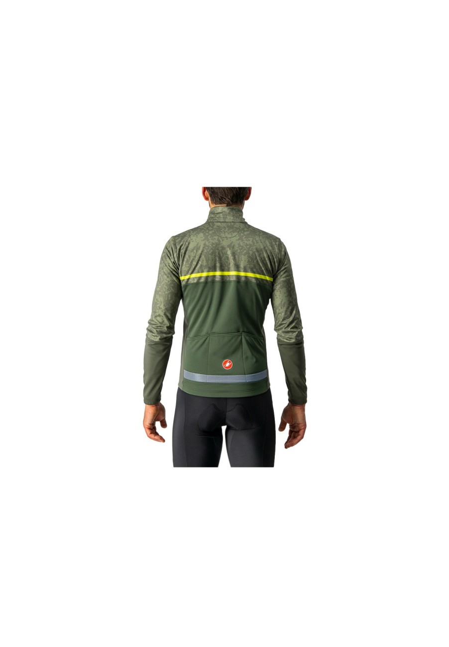 Windjacken | Castelli Castelli Finestre Jacke Herren Oliv