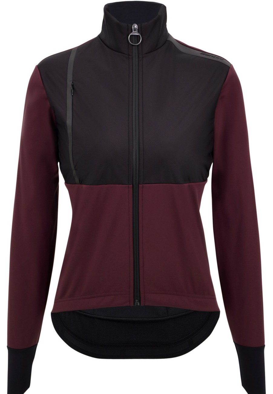 Thermo & Winterjacken | Santini Santini Vega Absolute Jacke Damen Rot