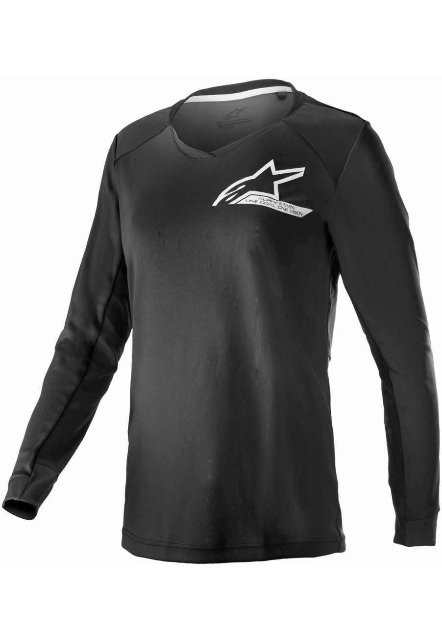 Mtb Trikots | Alpinestars Alpinestars Stella Drop Langarm Trikot Damen Schwarz