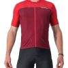 Trikots Kurzarm | Castelli Castelli Unlimited Entrata Trikot Herren Rot