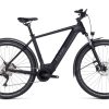 E-Bikes Trekking | Cube Cube Nuride Hybrid Pro 750 Allroad Schwarz