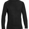 Langarm Shirts | GripGrab Gripgrab Merino Polyfaser Langarm Baselayer Schwarz