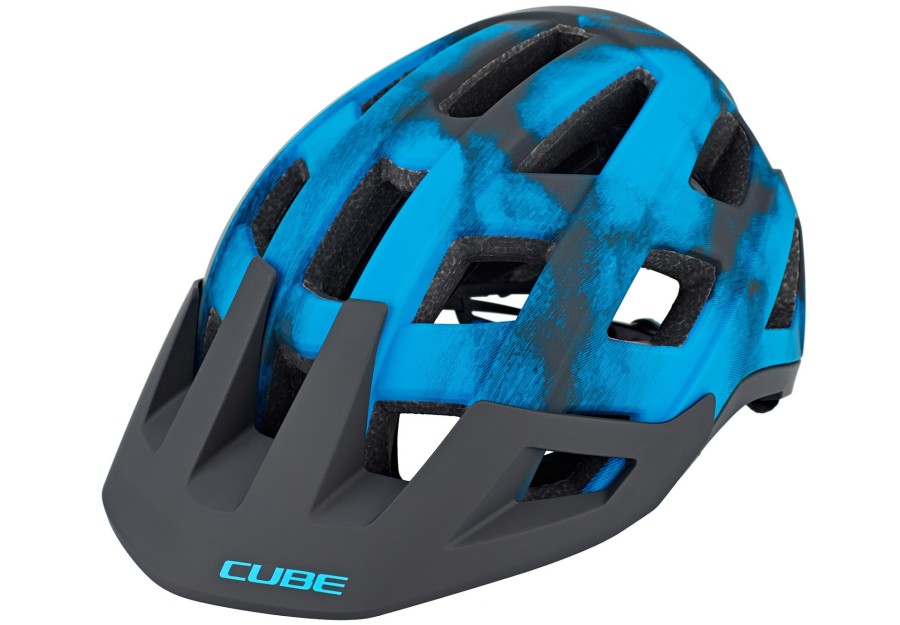 Enduro Helme | Cube Cube Badger Helm Blau