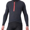 Trikots Langarm | Castelli Castelli Entrata Thermal Langarm Trikot Herren Schwarz