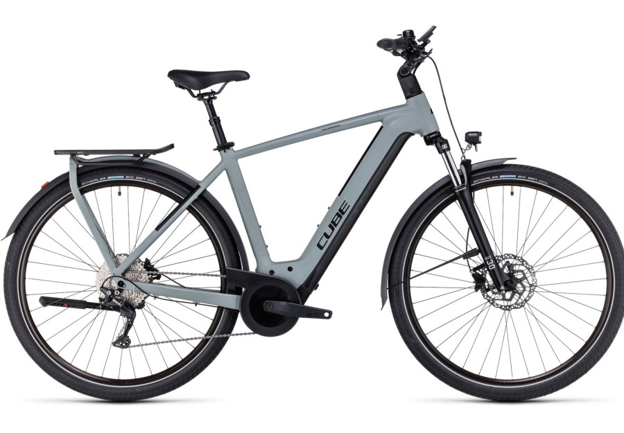 E-Bikes Trekking | Cube Cube Kathmandu Hybrid One 625 Grau/Schwarz