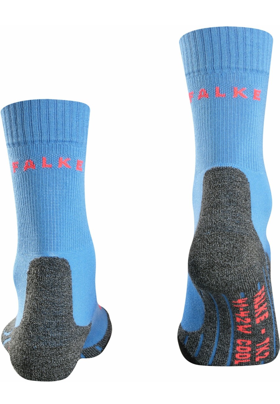 Socken | Falke Falke Tk2 Cool Trekking Socken Damen Blau