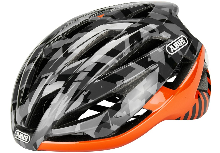 Rennradhelme | ABUS Abus Stormchaser Helm Orange