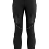 Laufbekleidung | Compressport Compressport Winter Trail Under Control Full-Tights Damen Schwarz