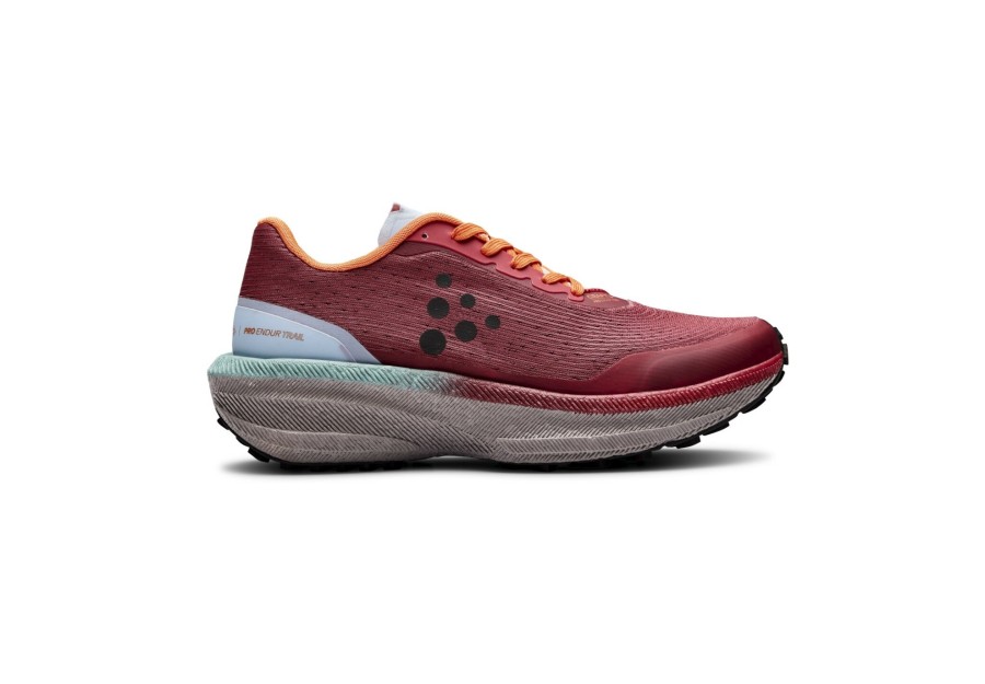 Laufschuhe | Craft Craft Endurance Trailschuhe Damen Rot