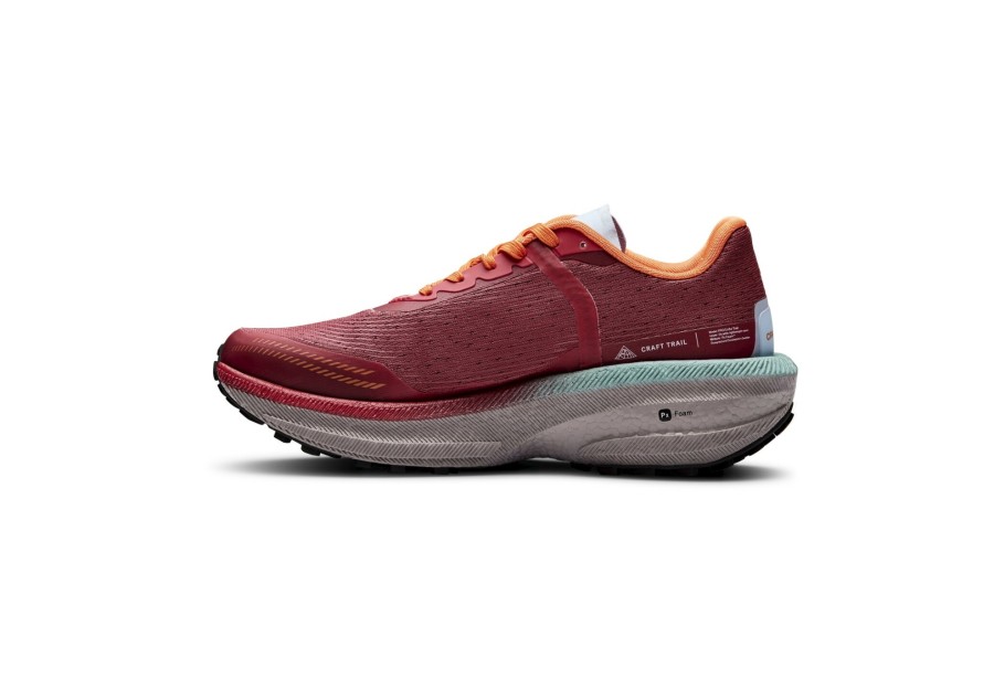 Laufschuhe | Craft Craft Endurance Trailschuhe Damen Rot