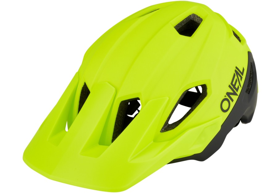 Enduro Helme | O'Neal O'Neal Trailfinder Helm Solid Gelb/Grau