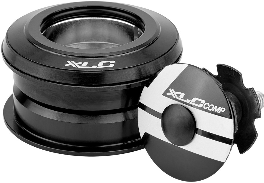 Vorbauten & Steuersatze | XLC Xlc Comp A Hs-I02 Ahead Steuersatz O30Mm 1 1/8" Cone Semi Integriert Schwarz