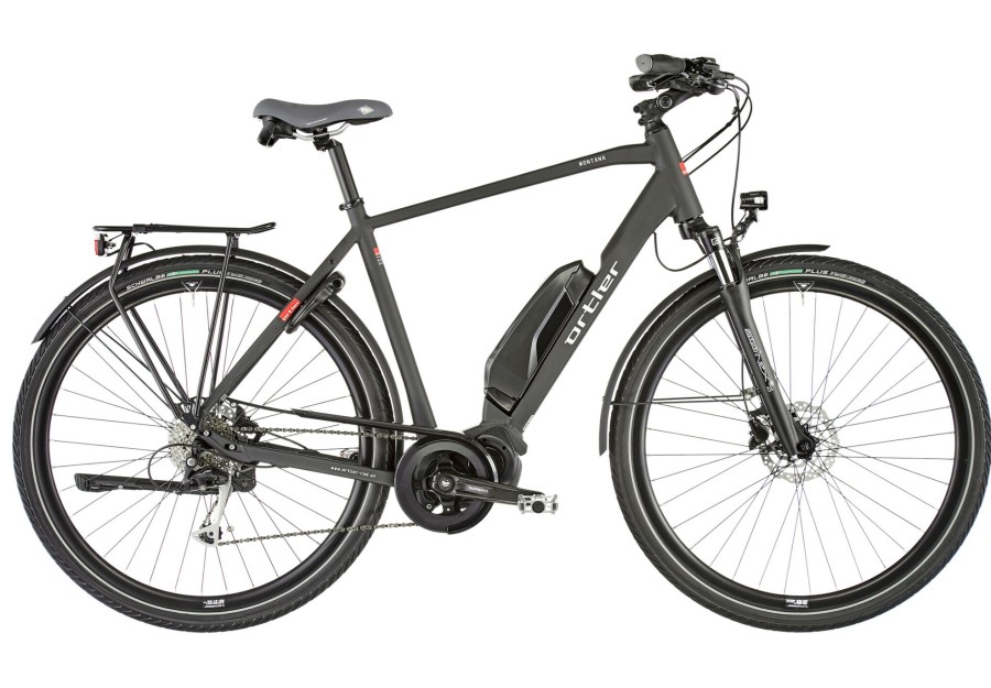 E-Bikes Trekking | Ortler Ortler E-Montana 500 Schwarz