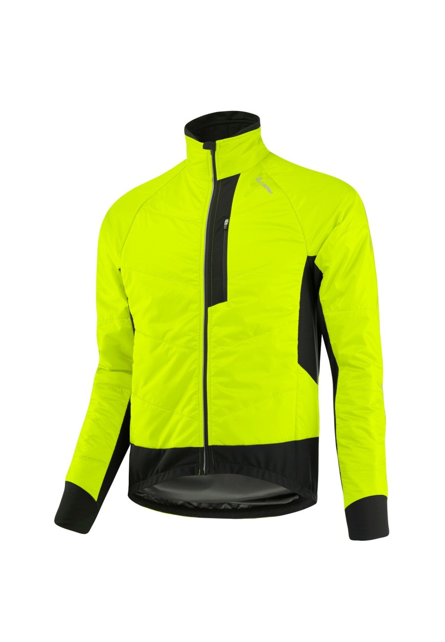 Mtb Jacken | Löffler Loffler Hotbond Pl60 Fahrrad Isolationsjacke Herren Gelb