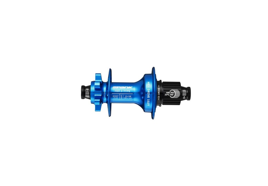 Laufrader & Naben | Spank Spank Hex Drive 102T Hinterradnabe 12X148Mm E-Plus Shimano Microspline Blau