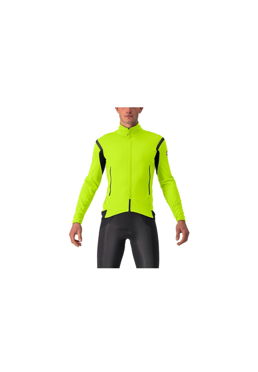 Rennradjacken | Castelli Castelli Perfetto Ros 2 Jacke Herren Gelb