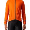 Rennradjacken | Castelli Castelli Emergency 2 Regenjacke Herren Orange