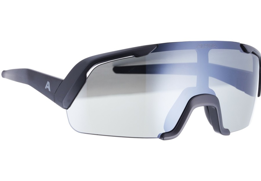 Brillen & Goggles | Alpina Alpina Rocket Sonnenbrille Jugend Schwarz