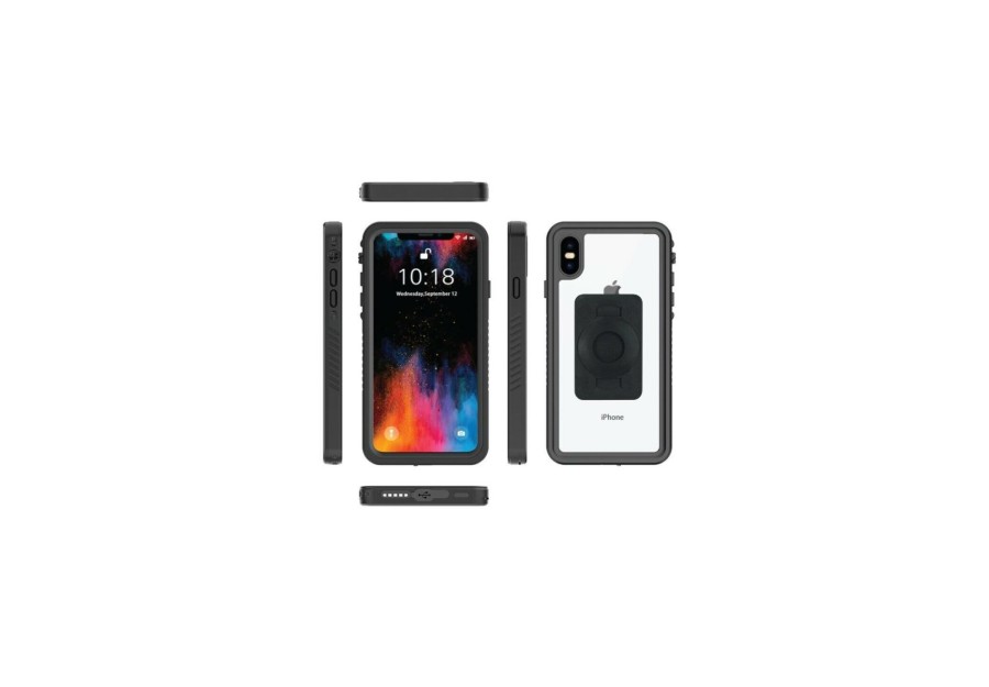 Navigation & Computer | TIGRA SPORT Tigra Sport Fitclic Neo Etanche Smartphone Hulle Fur Iphone Xs Schwarz