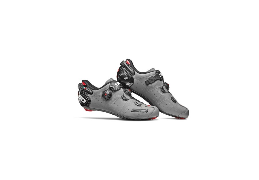 Gravel-Schuhe | Sidi Sidi Wire 2 Carbon Schuhe Herren Grau