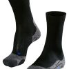 Socken | Falke Falke Tk2 Cool Trekking Socken Damen Schwarz/Grau