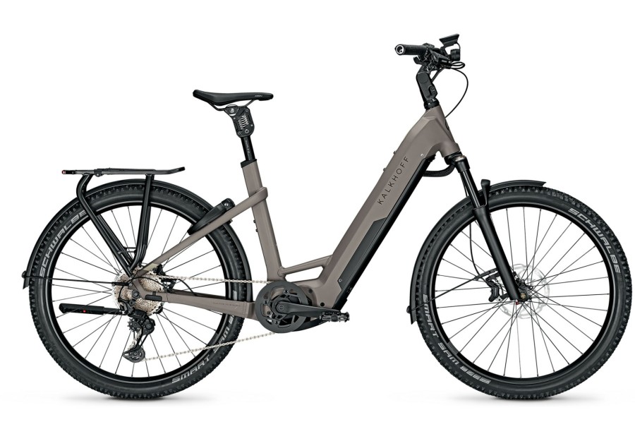 E-Bikes Trekking | Kalkhoff Kalkhoff Entice 7.B Advance Wave Grau