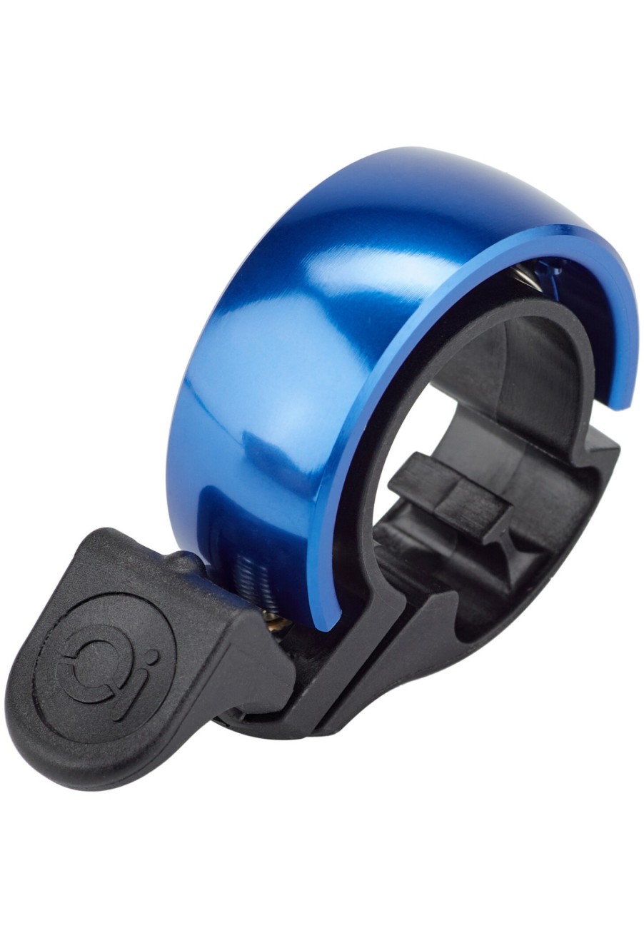 Klingeln | Knog Knog Oi Classic Fahrradklingel Schwarz/Blau