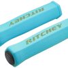 Lenker & Griffe | Ritchey Ritchey Wcs True Grip Griffe Blau/Turkis