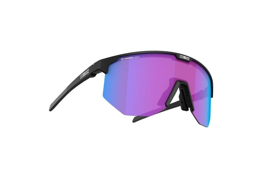 Triathlon Zubehor | Bliz Bliz Hero Small Nano Optics Nordic Light Sonnenbrille Schwarz