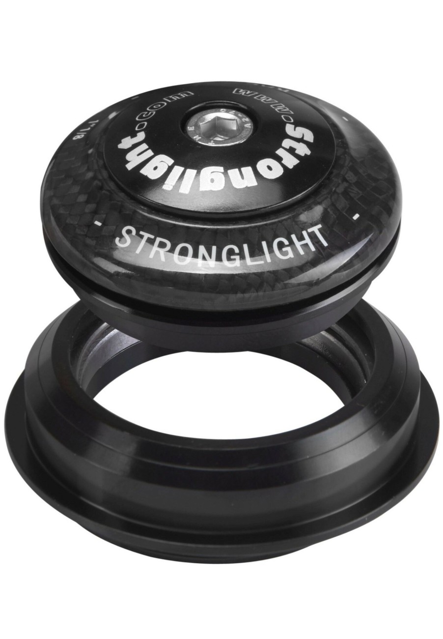 Vorbauten & Steuersatze | STRONGLIGHT Stronglight Raz Carbon Steuersatz Zs44/28,6 | Zs56/40 Schwarz