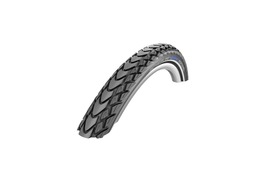 E-Bike Teile | SCHWALBE Schwalbe Marathon Mondial Faltreifen 26X2.00" Evolution Snakeskin V-Guard Dd E-25 Schwarz