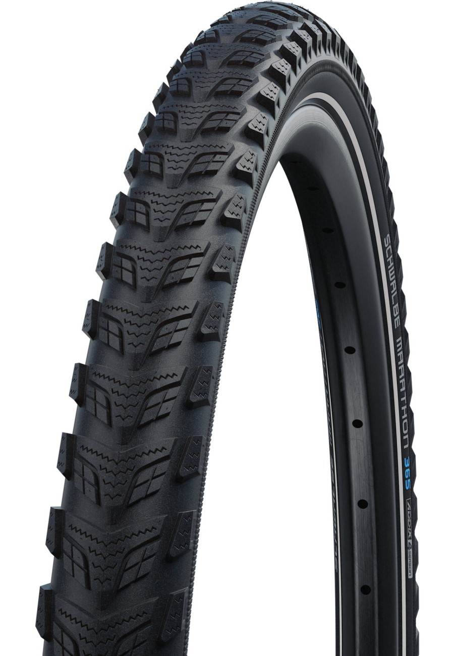 Reifen | SCHWALBE Schwalbe Marathon 365 Performance Drahtreifen 28X1.50" Greenguard Reflex Schwarz