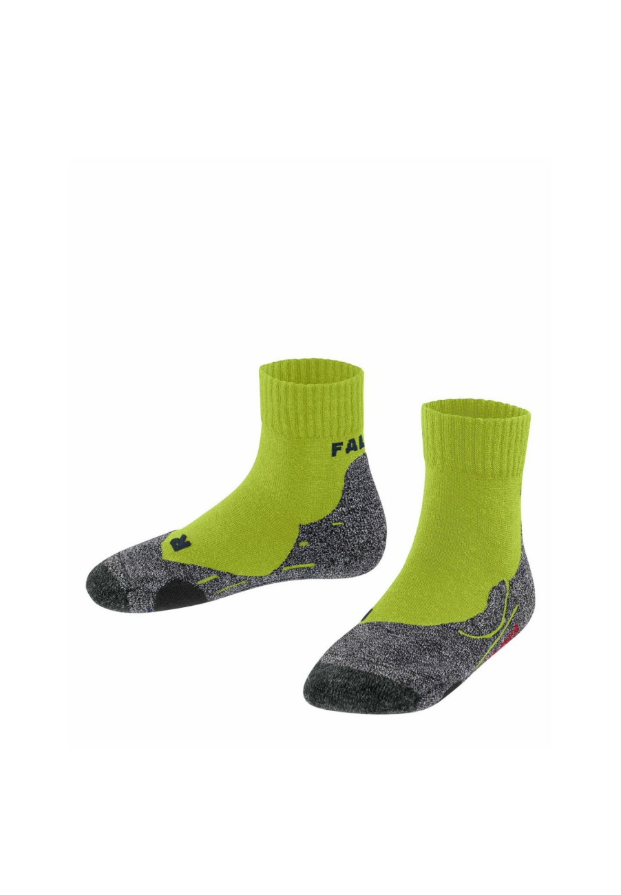 Socken | Falke Falke Tk2 Kurze Socken Kinder Grun/Grau