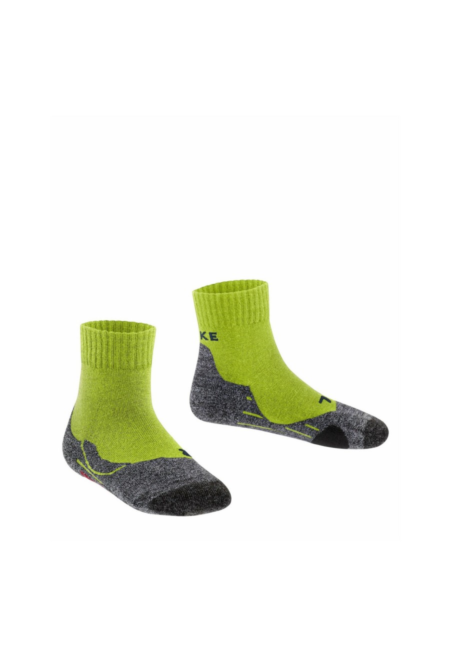 Socken | Falke Falke Tk2 Kurze Socken Kinder Grun/Grau